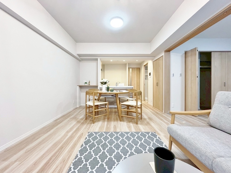 居間 「空間が織り成すひとつ先の住み心地」を演出します。