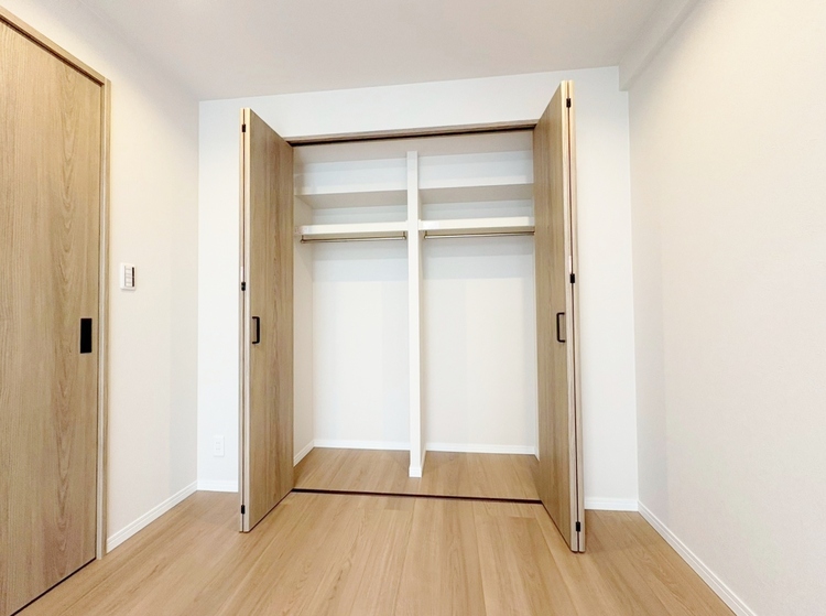 収納 居室にはクローゼットがあり、荷物もスッキリ収納して快適にお過ごしいただけます。