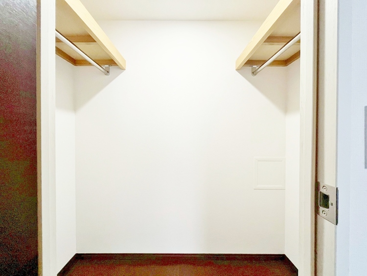 収納 居室にはクローゼットがあり、荷物もスッキリ収納して快適にお過ごしいただけます。