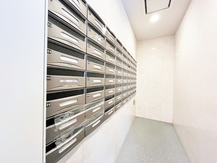 その他 郵便物を受け取るための郵便受けも、きちんと管理されています。