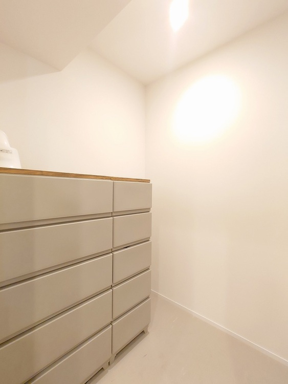 その他 十分な広さの脱衣所。