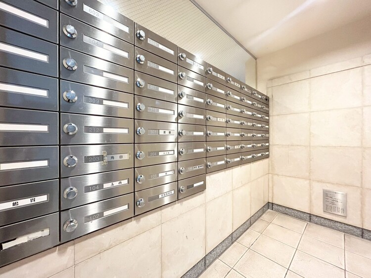 その他 郵便受けも、きちんと管理されています。