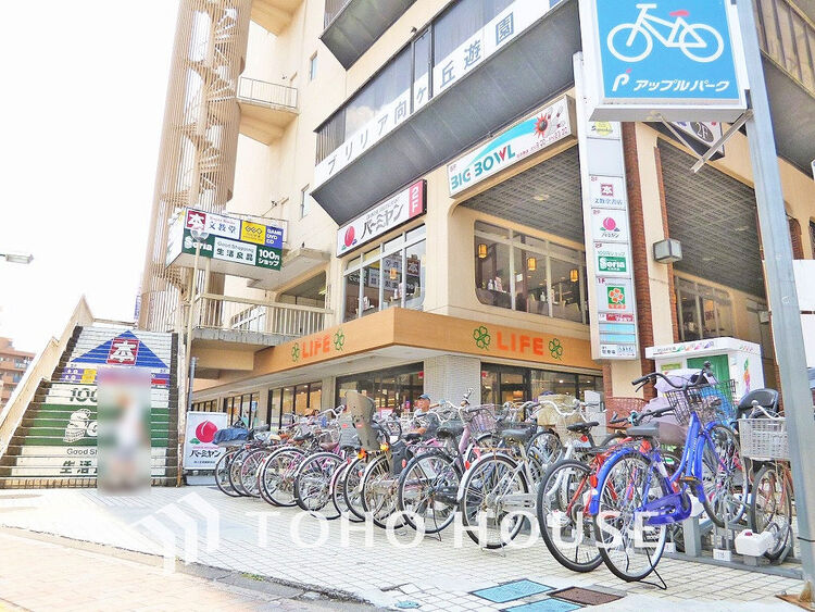 周辺 ライフ 向ヶ丘遊園店　距離450ｍ