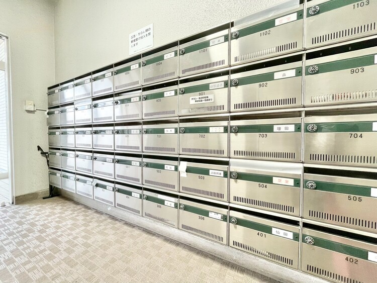 その他 郵便受けも、きちんと管理されています。