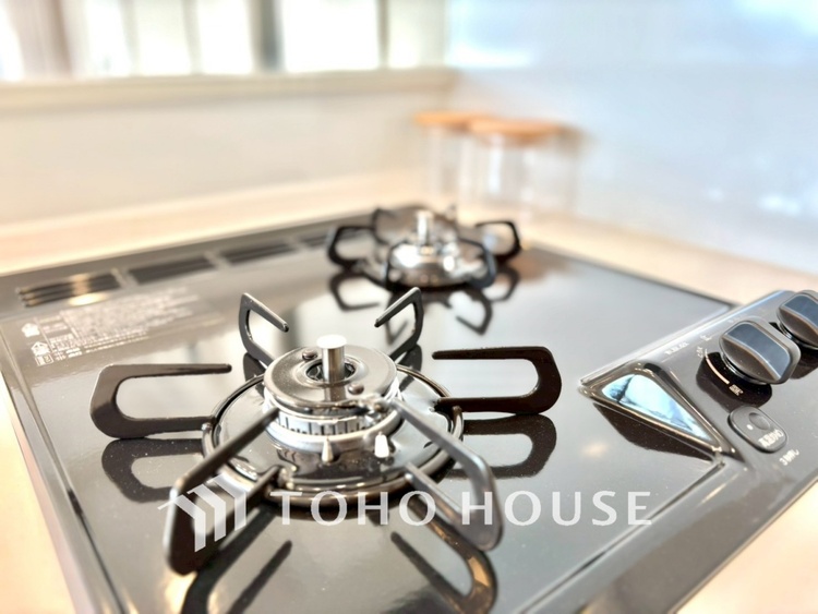 キッチン 【KITCHEN】◆家族のおはよう◆の声を笑顔で迎えてあげられるシステムキッチン。朝ごはんが楽しみでちょっと早起きしたくなるんです。