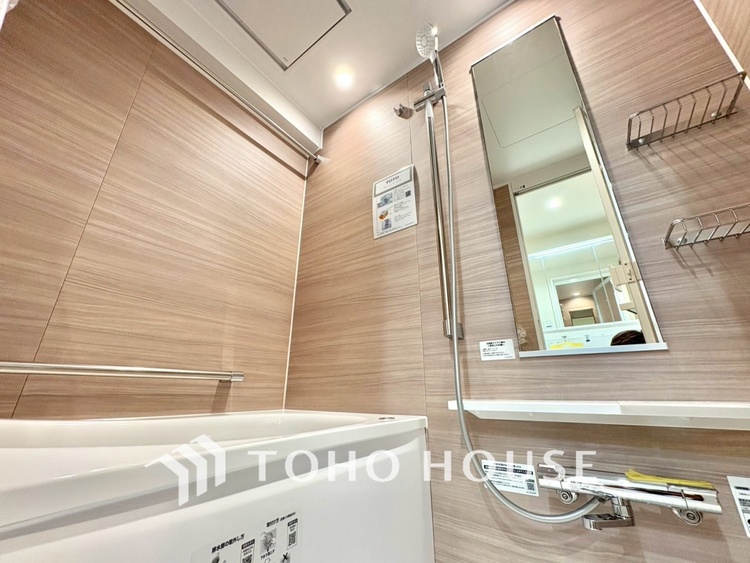 風呂 【BATHROOM】◆プライベートな空間◆simpleだからrelaxできるんです。こころもからだもキレイさっぱり。