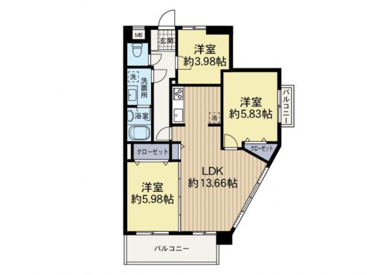 間取り 充実した生活を送るための、便利な周辺環境。