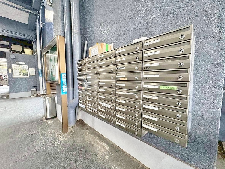 その他 郵便物を受け取るための郵便受けも、きちんと管理されています。