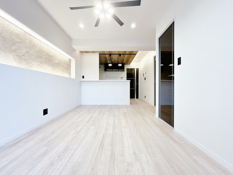 居間 「空間が織り成すひとつ先の住み心地」を演出します。