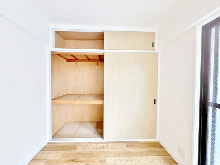 収納 居室にはクローゼットがあり、荷物もスッキリ収納して快適にお過ごしいただけます。