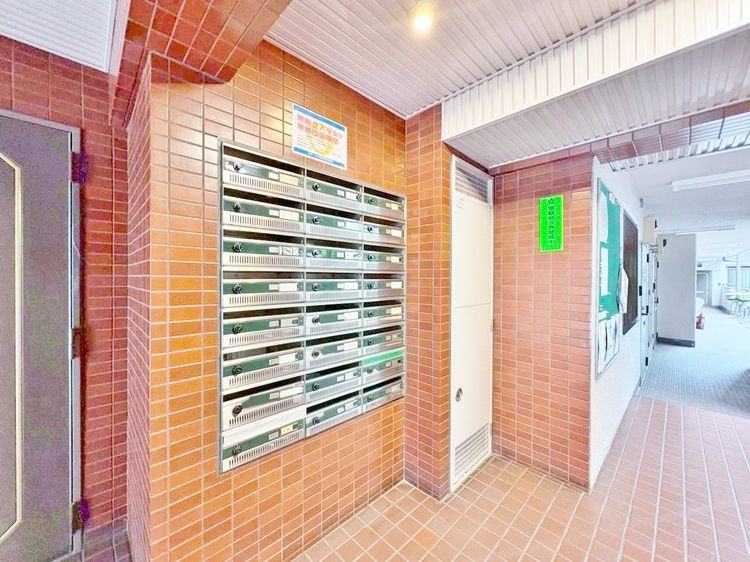 その他 郵便物を受け取るための郵便受けも、きちんと管理されています。