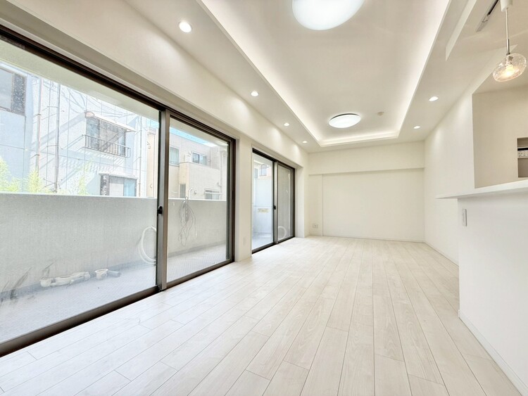 居間 ひとつひとつの空間に宿した機能性、そして美意識。