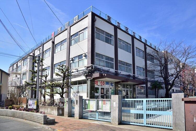 周辺 足立区立亀田小学校