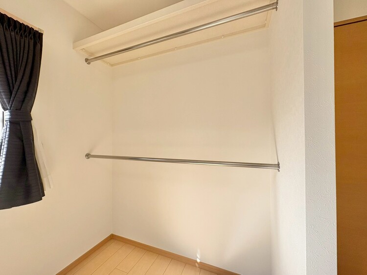 収納 居室にはクローゼットがあり、荷物もスッキリ収納して快適にお過ごしいただけます。