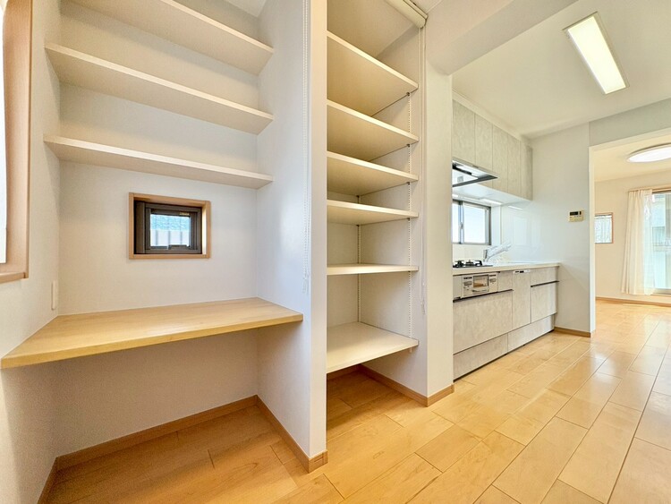 収納 暮らし心地を大きく左右する収納を、適材適所に配置し使い勝手を考慮しました。