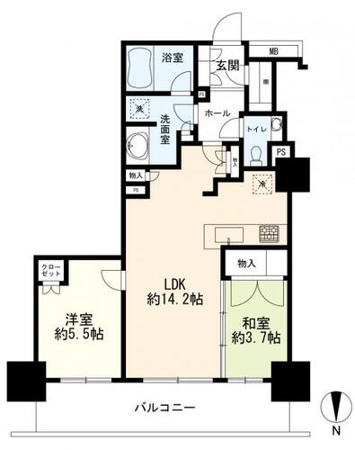 プライムパークス品川シーサイドザタワーの物件画像