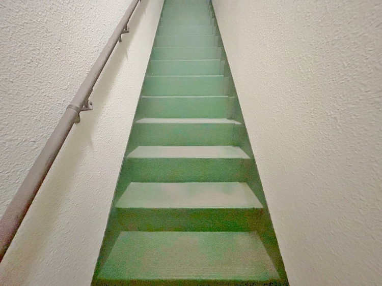 その他 共用部の階段です。明るく清潔に管理されています。