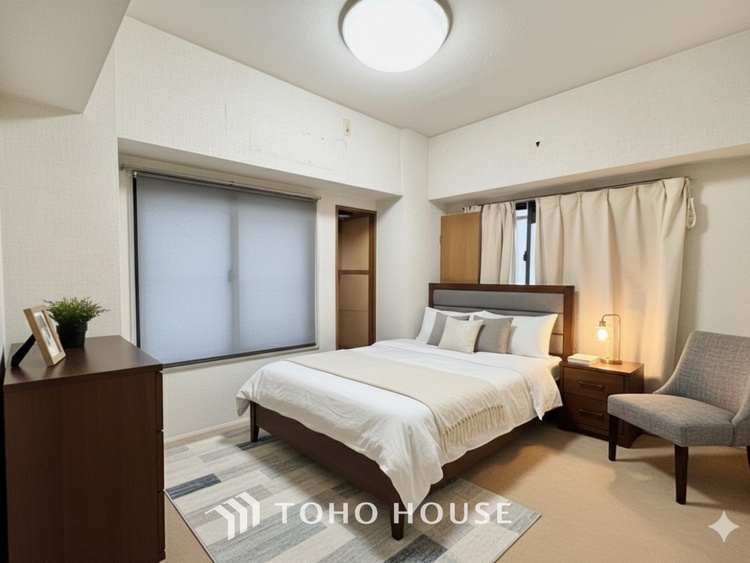 内装 ※CG加工にて家具を消し家具や小物はCG加工によるイメージ画像です