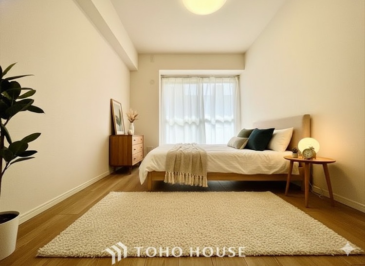 内装 ＊配置してある家具や小物はCGによるイメージ画像です。【PRIVATE ROOM】◆快適◆な暮らしに不可欠な収納スペース。快適さとともに思い出も詰まっていく。