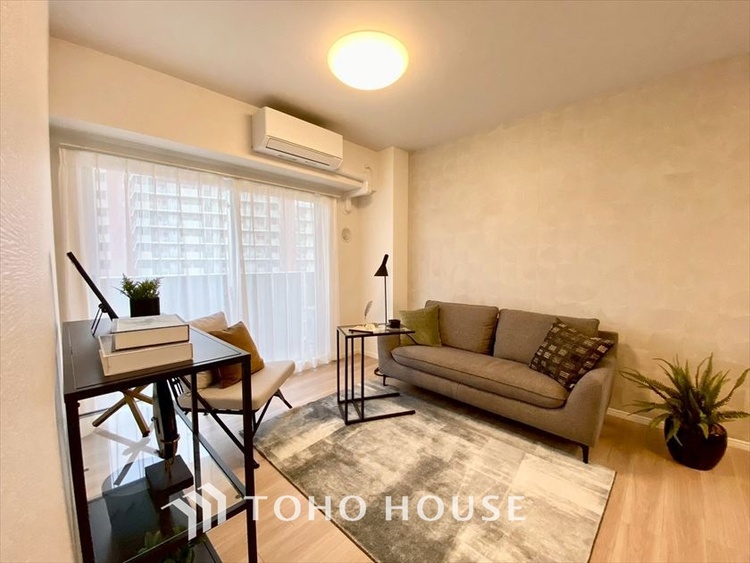 内装 【LIVING】◆simple is best◆無駄のない綺麗なつくりのリビングルームであなただけの暮らしを。