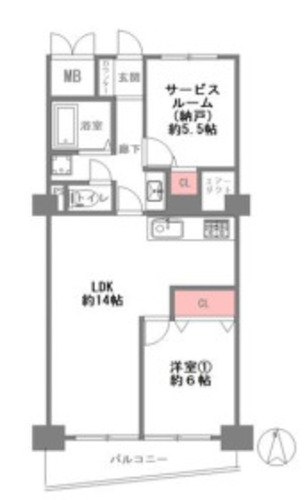 キャピタル西長堀の物件画像