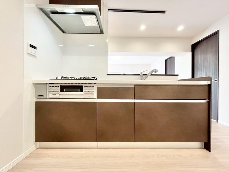 キッチン 洗練されたスタイリッシュなデザイン性と使いやすさを備えた仕様。