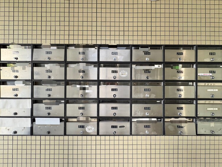 その他 郵便物を受け取るための郵便受けも、きちんと管理されています。