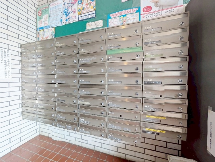 その他 郵便物を受け取るための郵便受けも、きちんと管理されています。