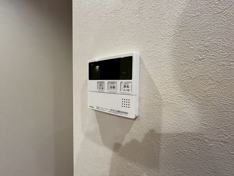 設備 見やすい画面で操作しやすい給湯パネルです。