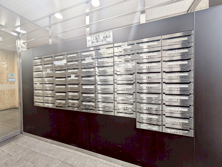 その他 郵便物を受け取るための郵便受けも、きちんと管理されています。