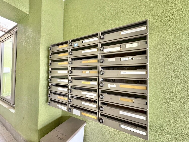 その他 郵便物を受け取るための郵便受けも、きちんと管理されています。
