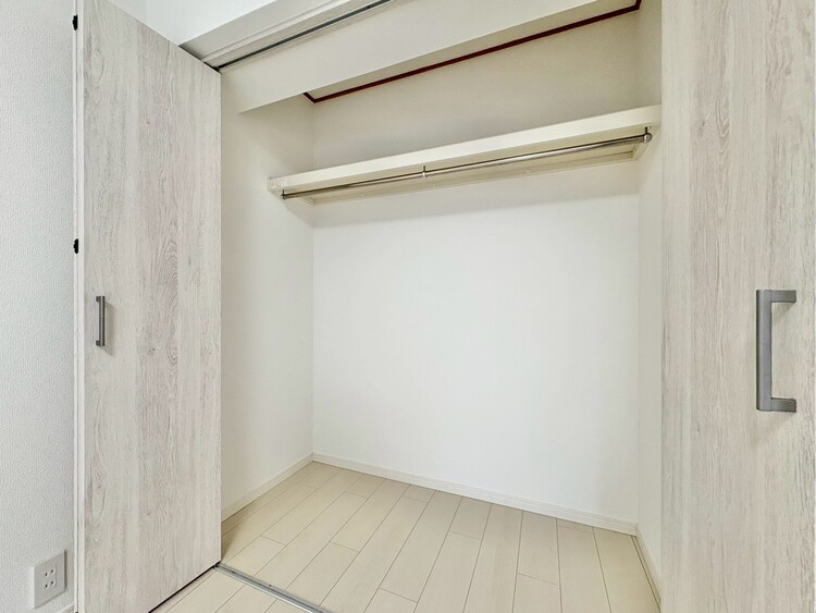 収納 居室にはクローゼットがあり、荷物もスッキリ収納して快適にお過ごしいただけます。