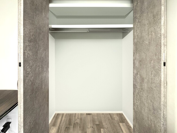 その他 収納スペースが付いていて、お部屋を広く使っていただけます。*家具消し加工しております。