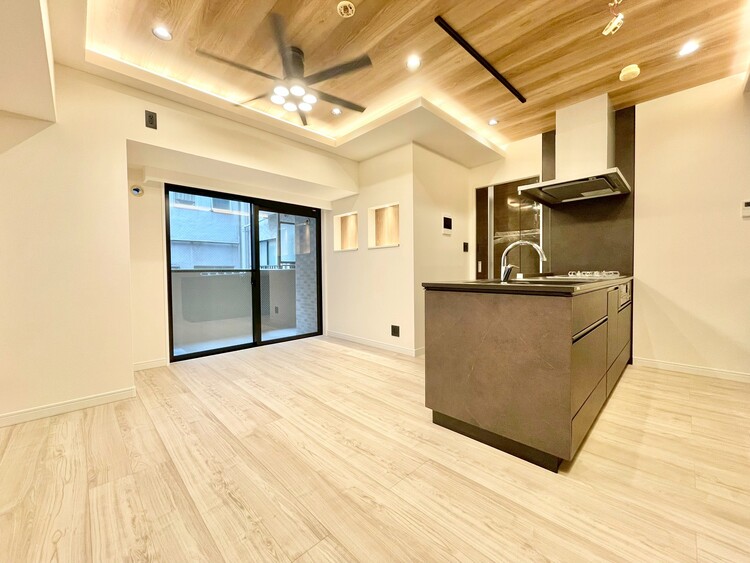 居間 「空間が織り成すひとつ先の住み心地」を演出します。