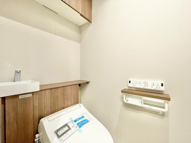 トイレ 清潔感の高いお手洗い。