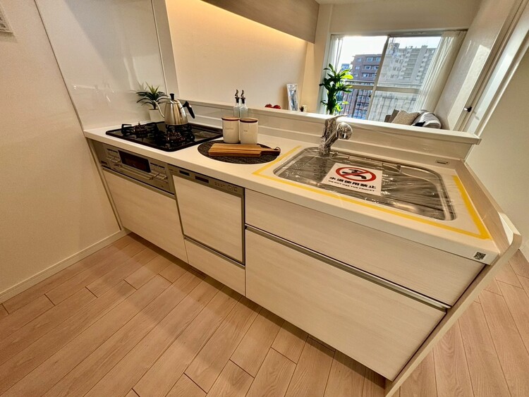 キッチン 使いやすくスタイリッシュなキッチン空間になっております。