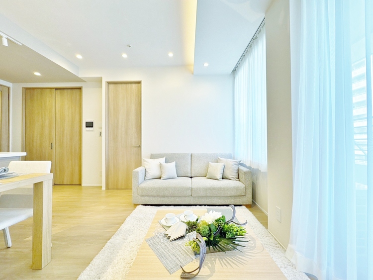 居間 「空間が織り成すひとつ先の住み心地」を演出します。