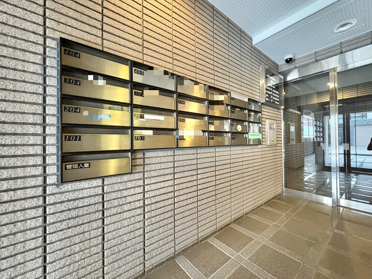 その他 郵便物を受け取るための郵便受けも、きちんと管理されています。