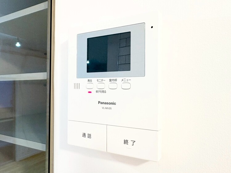 その他 誰が来てもわかる様にモニター付きインターホンを設置。