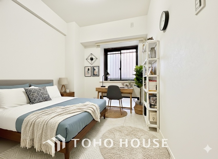 その他 ＊配置してある家具や小物はCGによるイメージ画像です。【PRIVATE ROOM】◆快適◆な暮らしに不可欠な収納スペース。