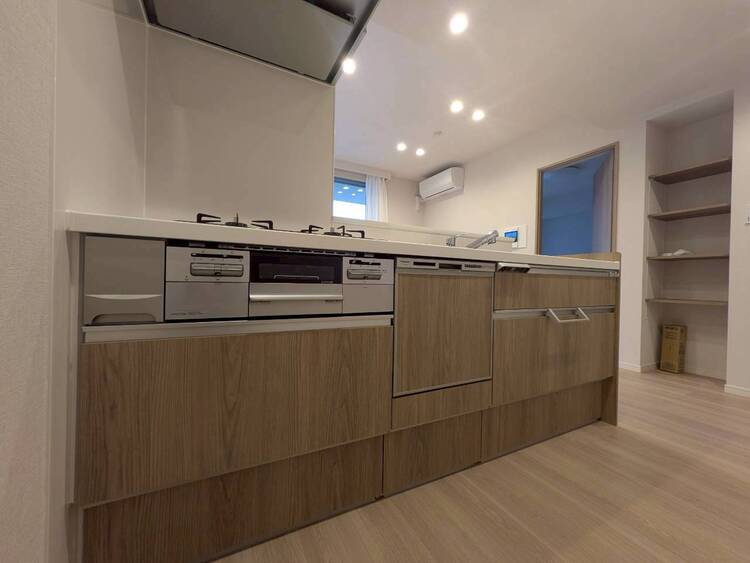 キッチン 使いやすくスタイリッシュなキッチン空間になっております。