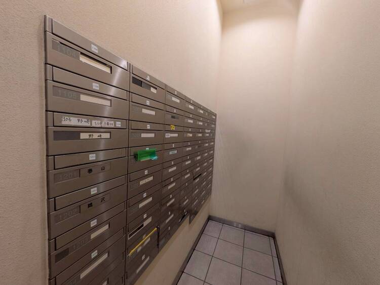 設備 郵便受けも、きちんと管理されています。