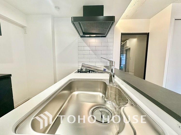 キッチン 【KITCHEN】◆Happy◆愛情たっぷりのお料理で家族にHappyを。システムキッチンがあなたをサポートしてくれます。