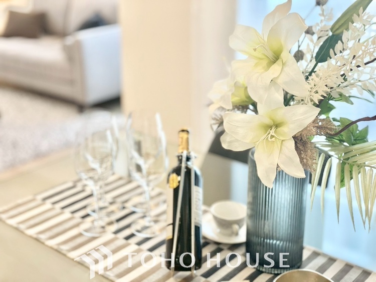 内装 【LIVING】◆simple is best◆無駄のない綺麗なつくりのリビングルームであなただけの暮らしを。