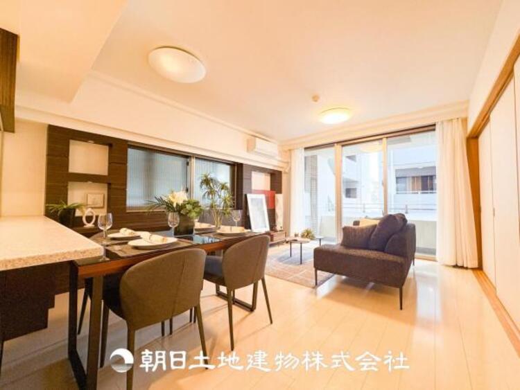 居間 リビングで家族との時間、自分の時間を大切にできる空間を作りました。