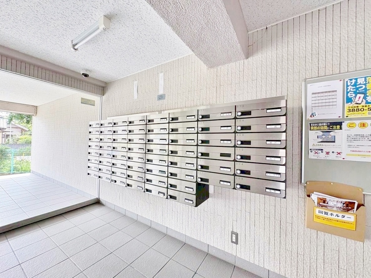 その他 郵便物を受け取るための郵便受けも、きちんと管理されています。