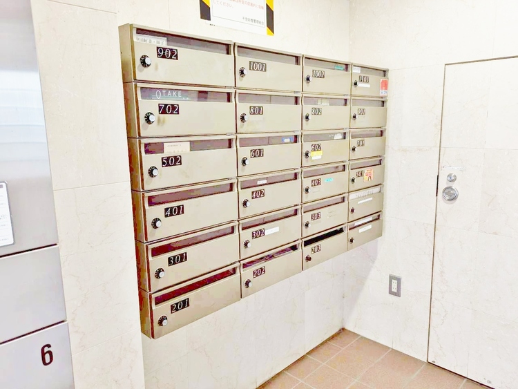 その他 郵便物を受け取るための郵便受けも、きちんと管理されています。