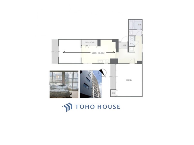 間取り ◆居心地のいい暮らし◆には欠かせない眩い採光。ゆったりとした幅の窓からこの空間に降り注ぐ採光が絶えない。明るいリビングこそ居心地のいい暮らしが待っているのだと思う。