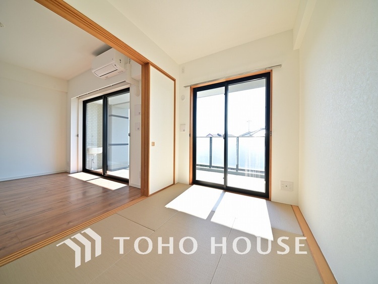 内装 採光がある和室は、食後や入浴後のくつろぐ空間にぴったり