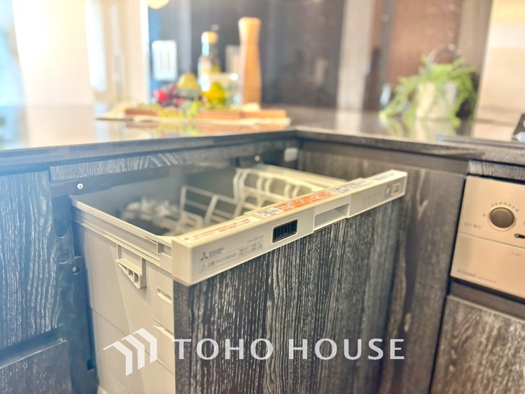 キッチン いつまでもずっと家族を見渡せるこの広い空間で。